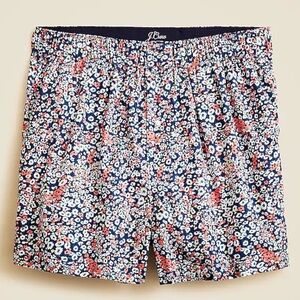 J crew printed boxers Sunhill Floral Blue Mul